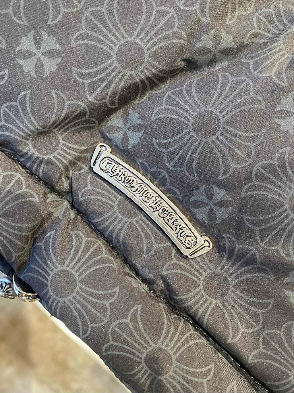 Doudoune chrome black