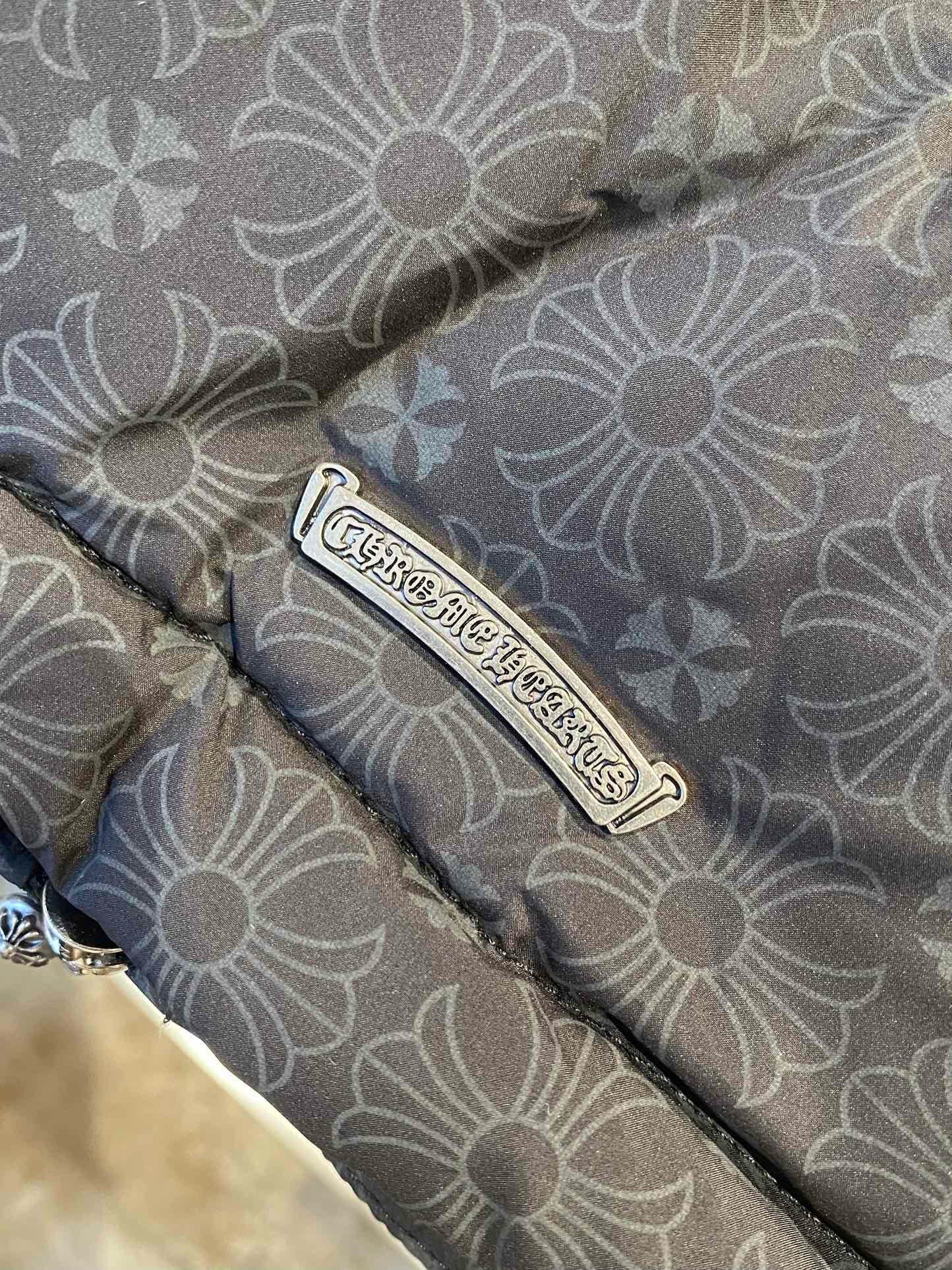 Doudoune chrome black