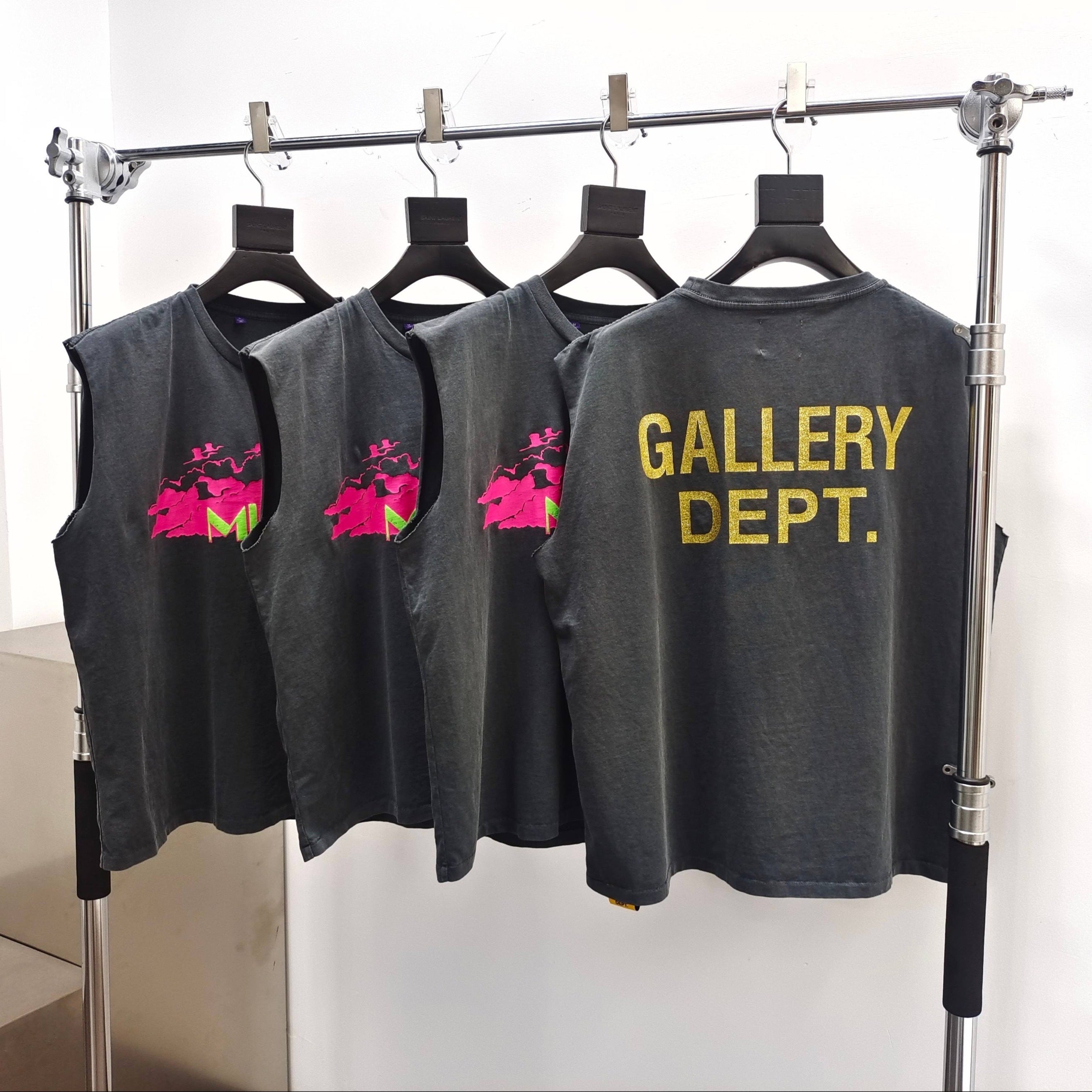 Débardeur gris  rose Miami Gallery