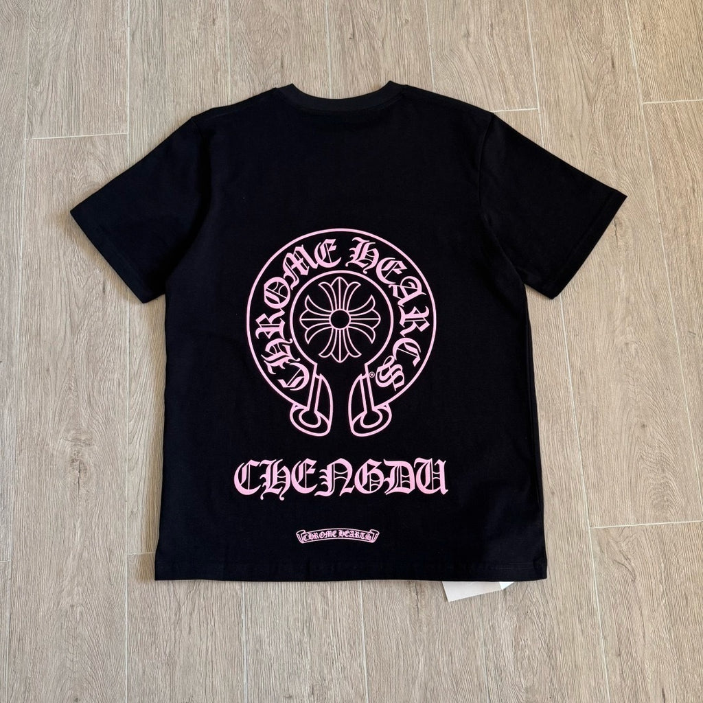 T shirt Chrome black rosé