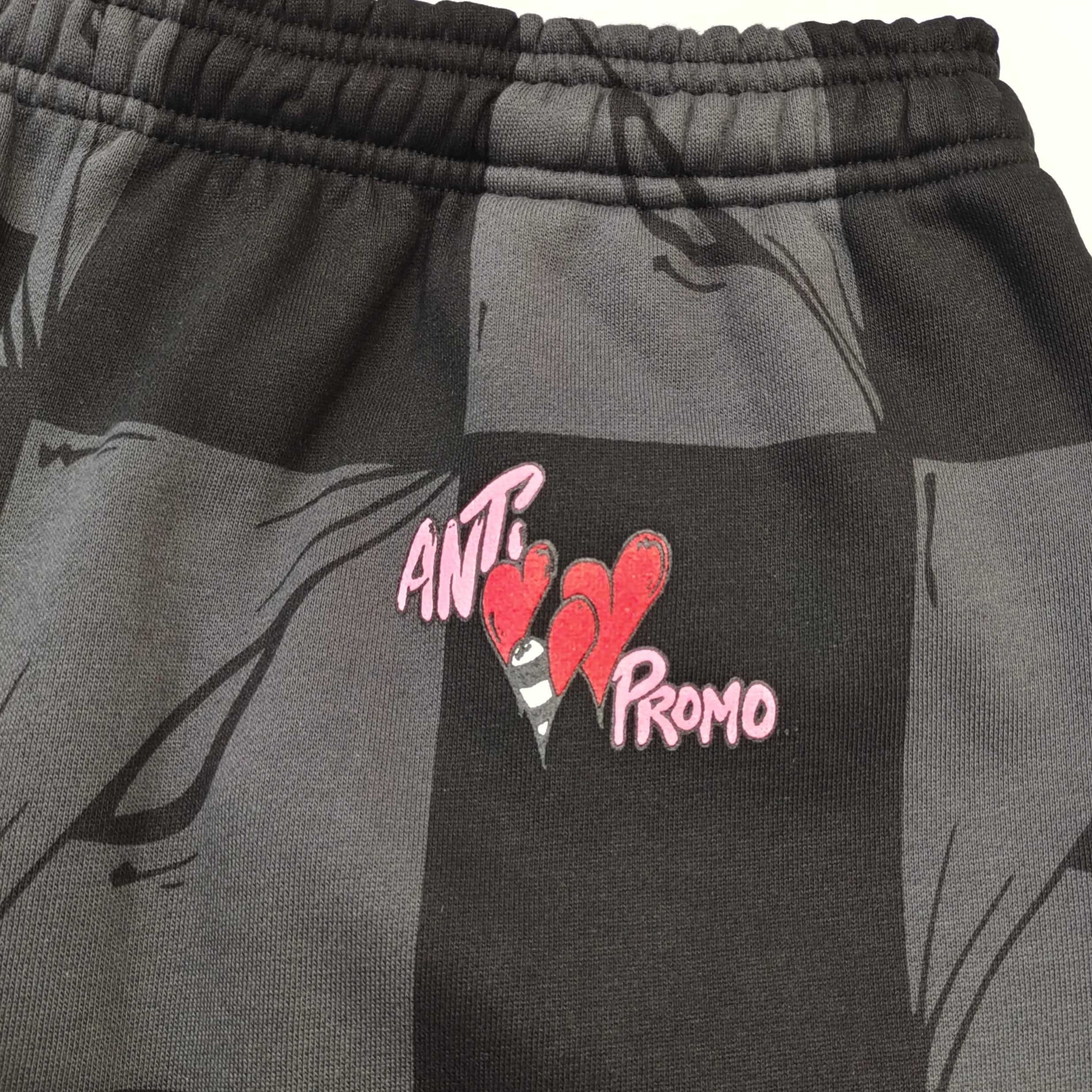 Pantalon Chrome Flamme à carreaux noir