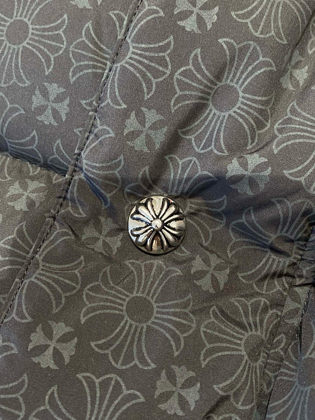 Doudoune chrome black