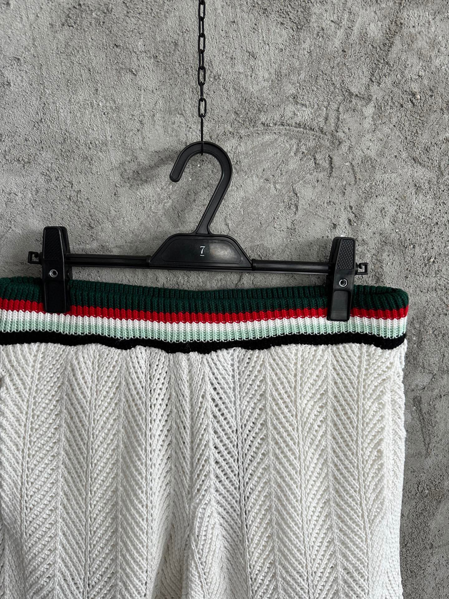 Short Casa B à crochet brodéé Montain