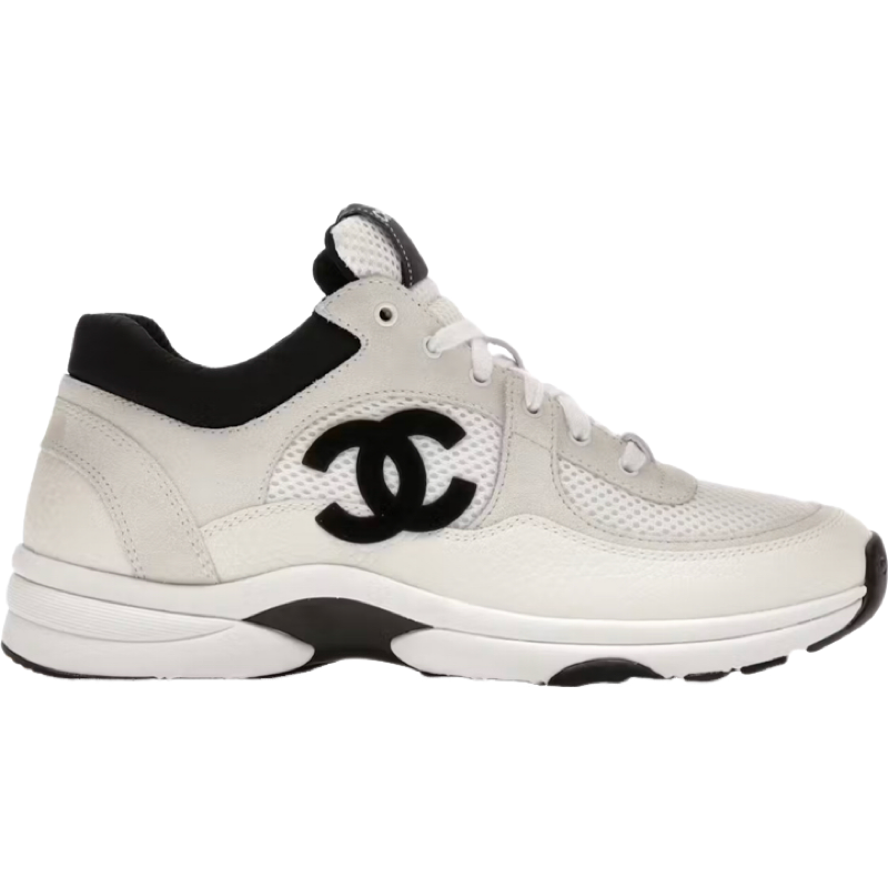 Sneakers Chanl 10/10 blanc & noir