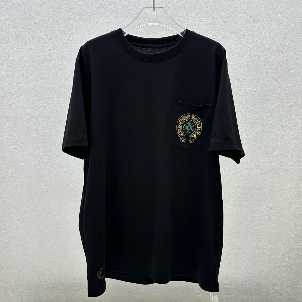 T shirt chrome green / yellow