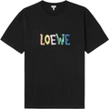 T shirt Loewe multicolore 10/10 noir