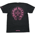 T shirt Chrome black rosé