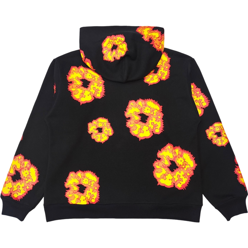 Sweat Black capuche mono DT TEARS KAPOK