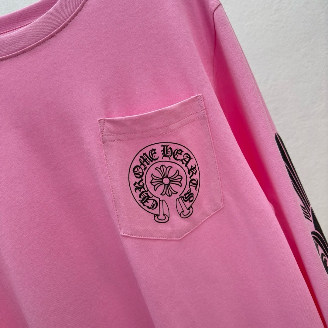 T shirt  Chrome pink long sleeve