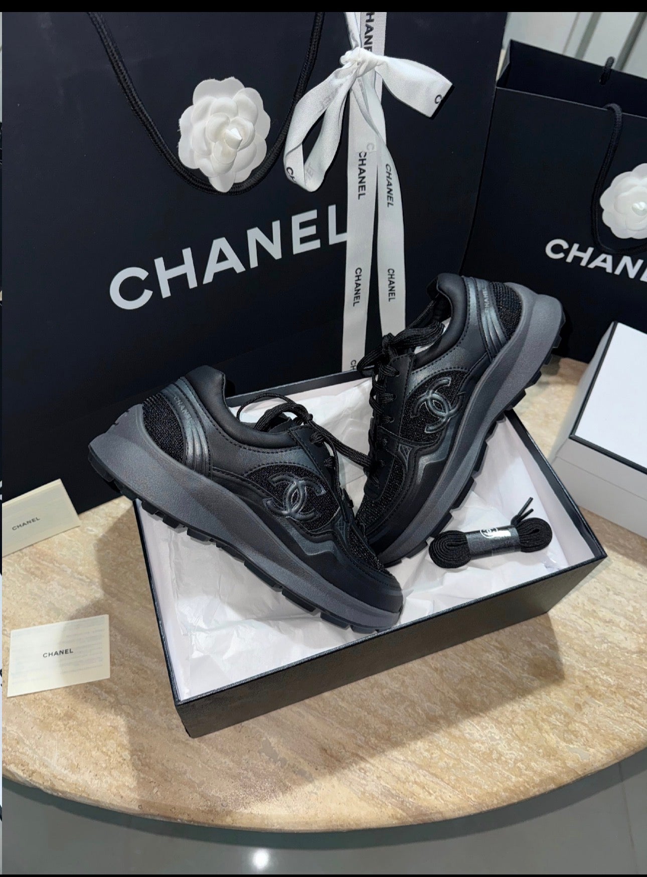 Sneakers Chanel Noir 9/10
