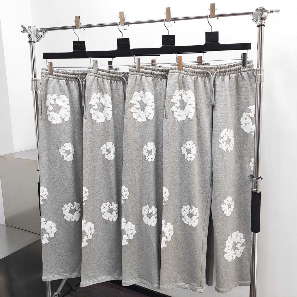 Pantalon Denim.Trs Gris