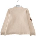 Pull croisé imprimé léopard CHROME