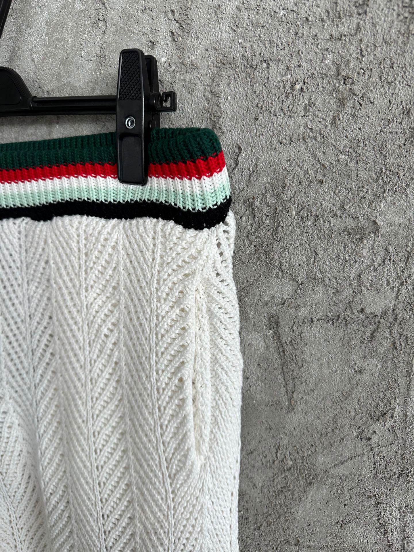 Short Casa B à crochet brodéé Montain