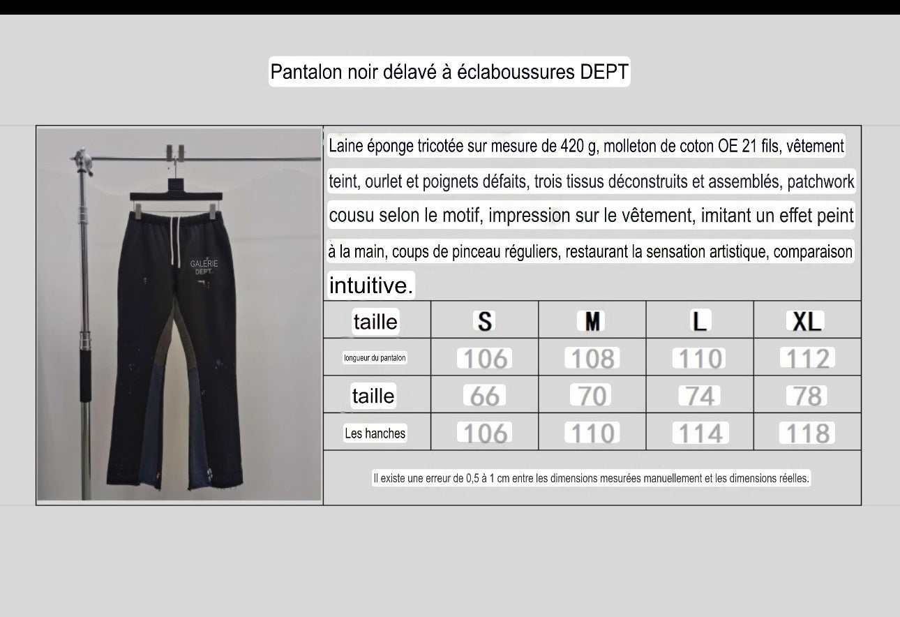 Pantalon dept gris