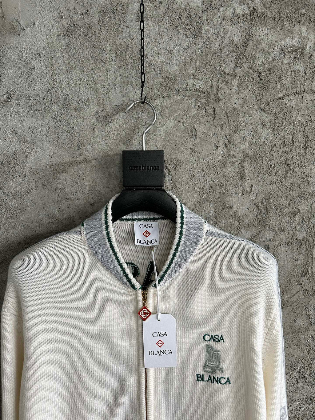 Casa club Knit Jacket Intarsia