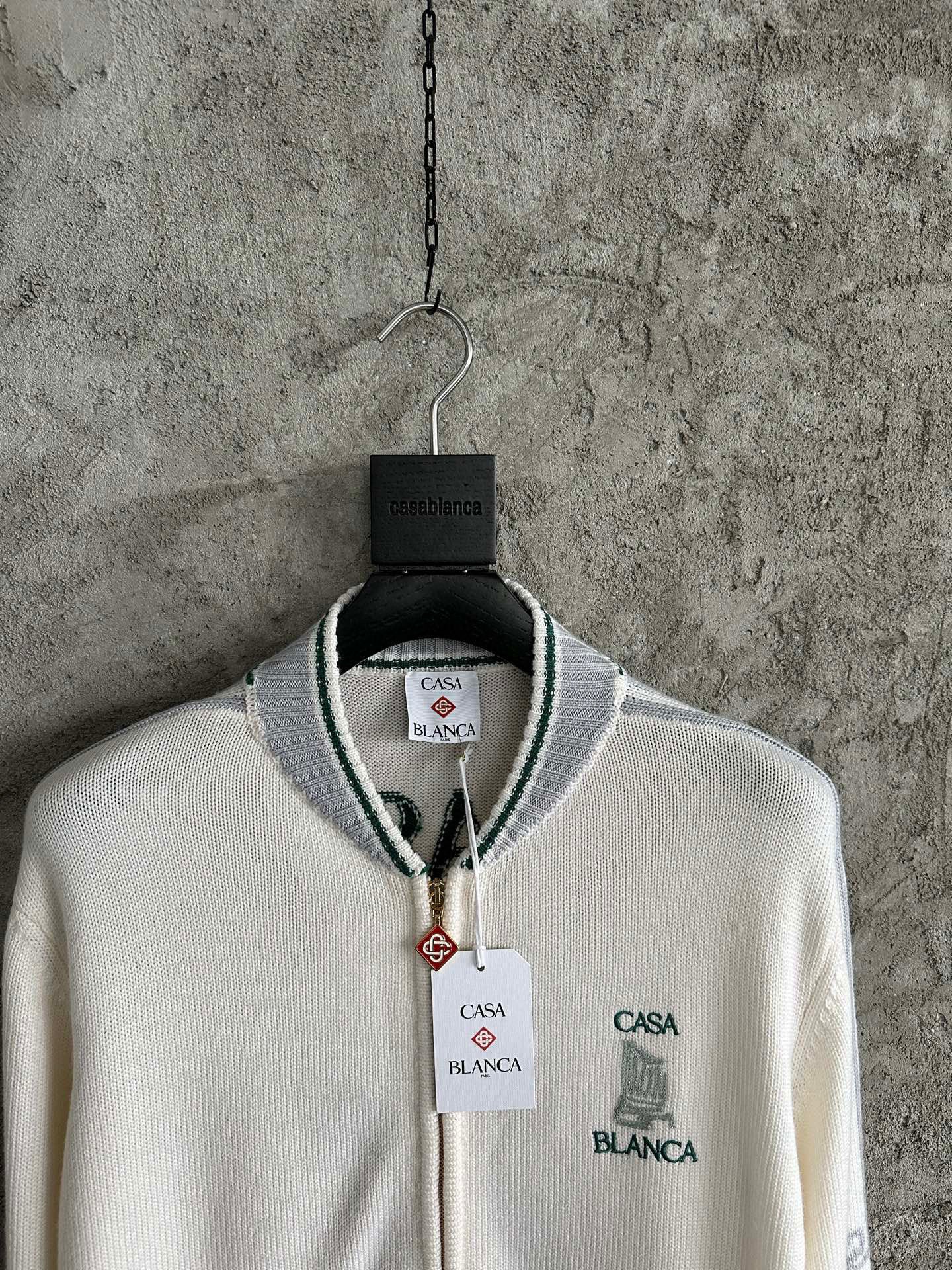 Casa club Knit Jacket Intarsia