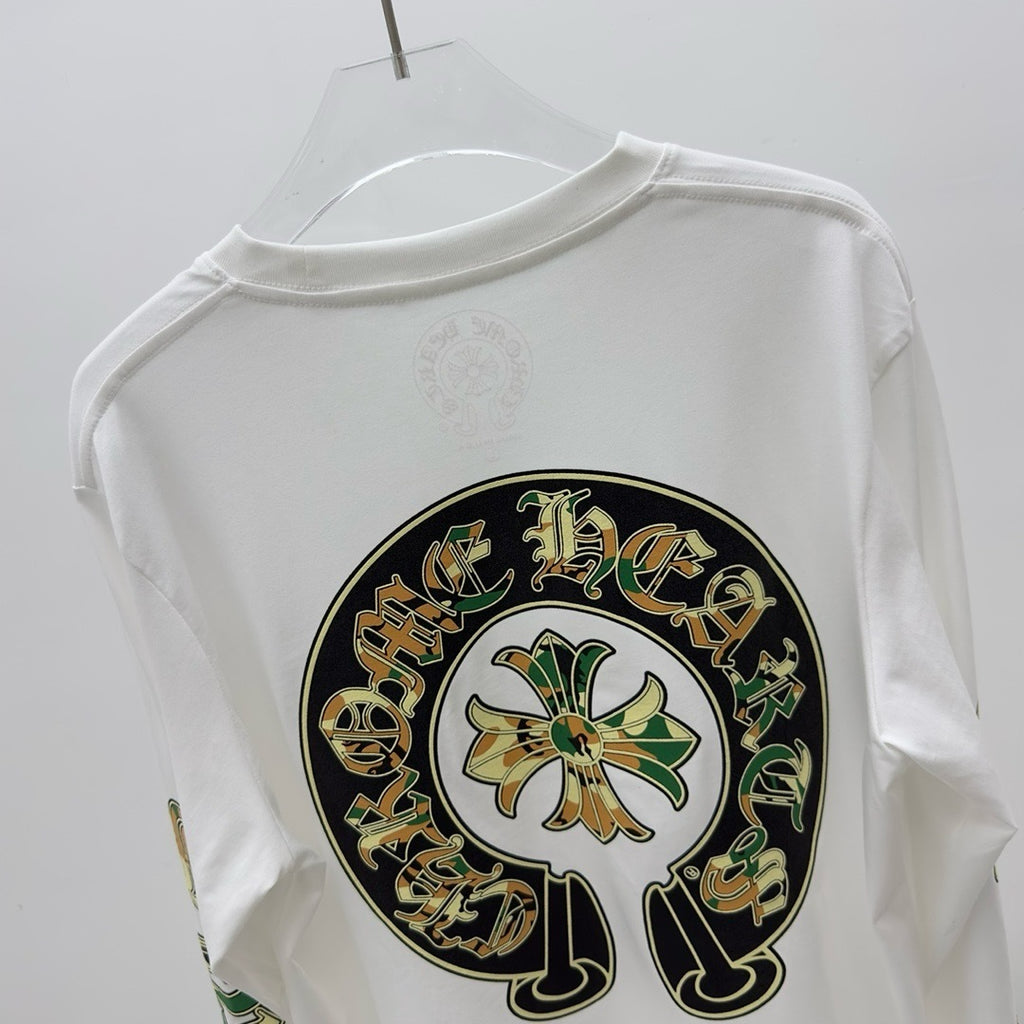 T shirt  Chrome white  fer military long sleeve