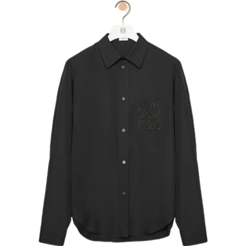 Chemise Anagramme Loew 10/10 Noir