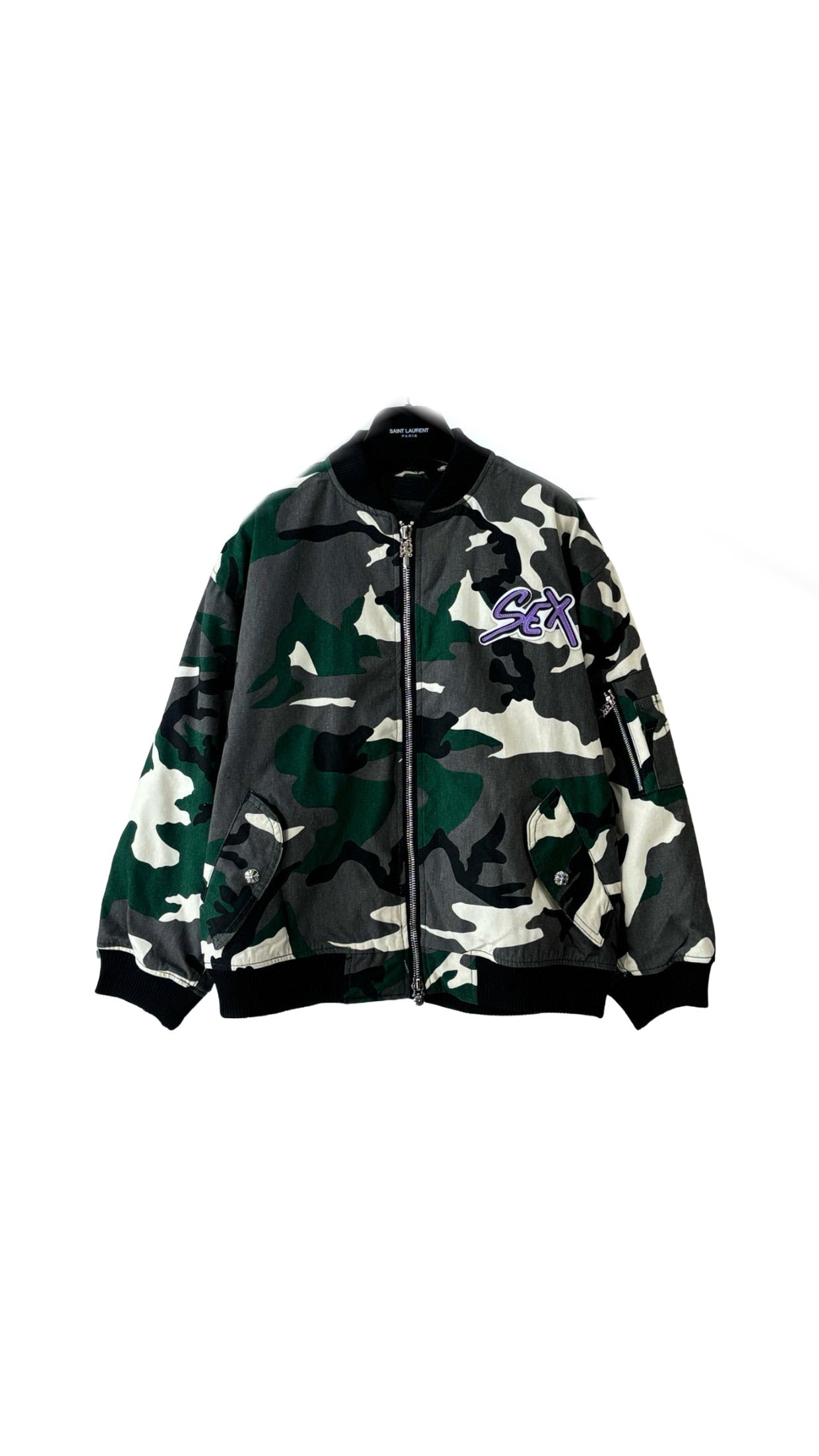 Veste Blue S*x Green Chrome