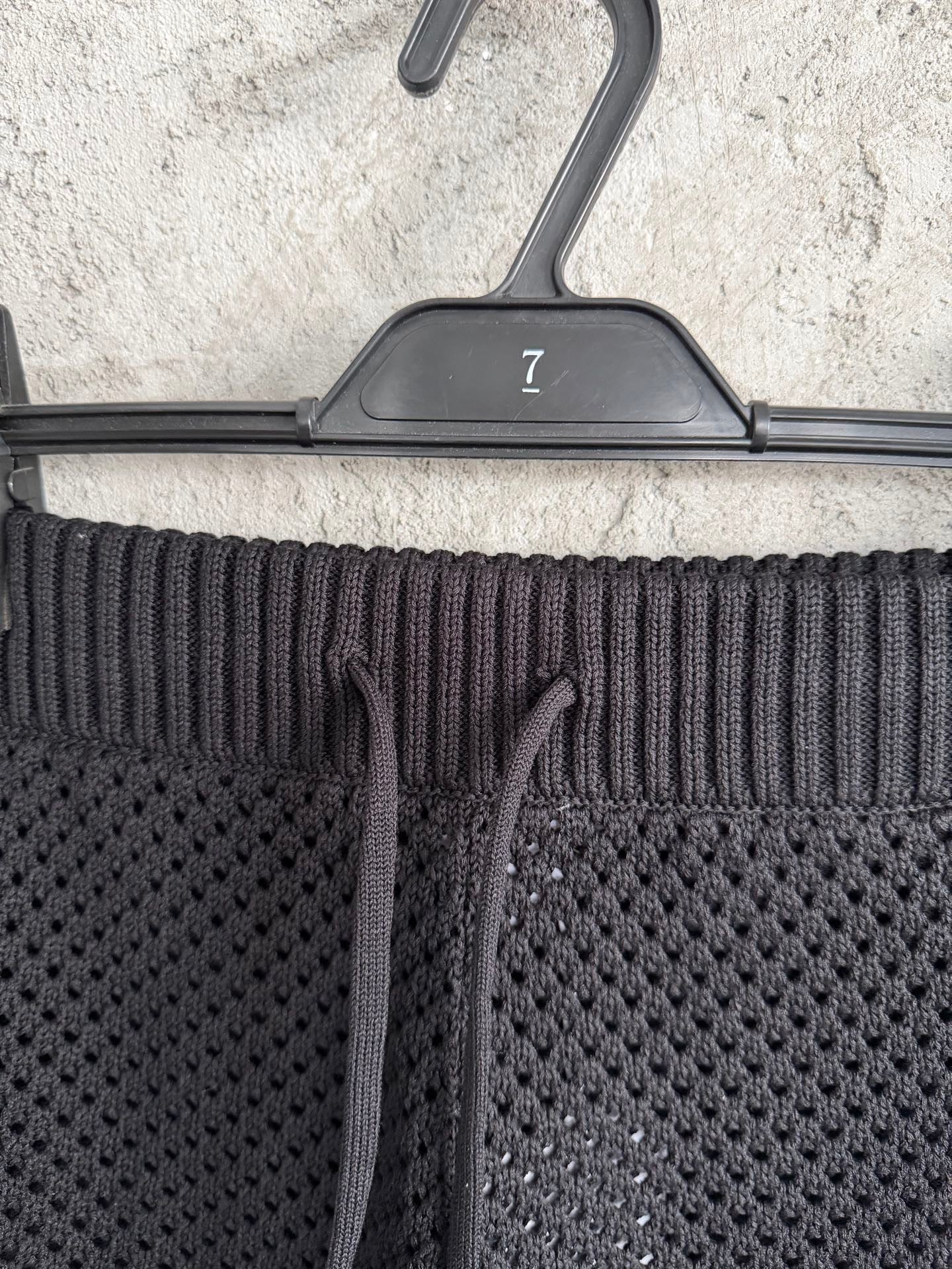 Casa B - short crochet black 2026