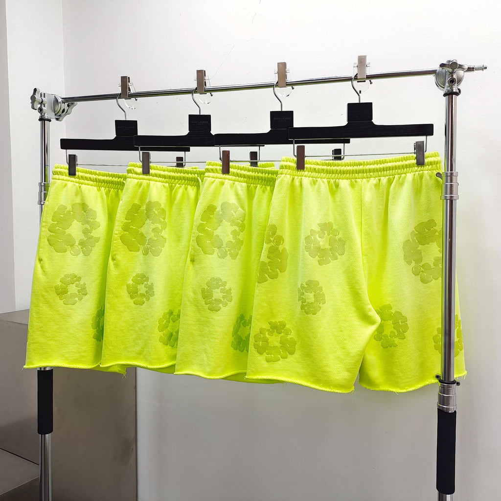 Short  Denim.Trs fluo