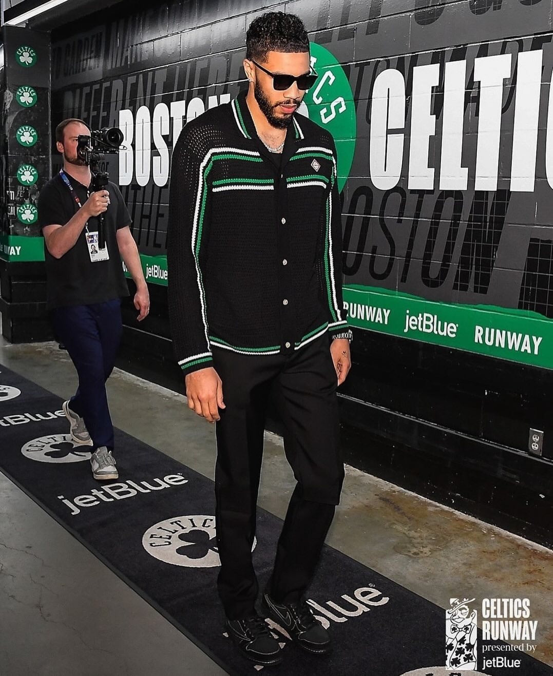 Casa B - Chemise Crochet Black / Verde