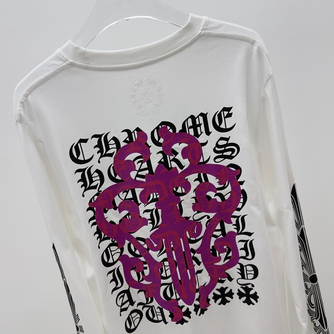 T shirt Chrome White  Rosé sleeve