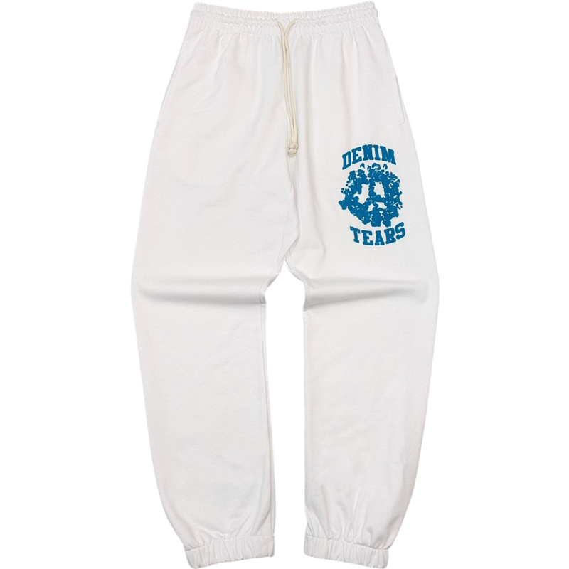 Pantalon blanc  d.tears bleu