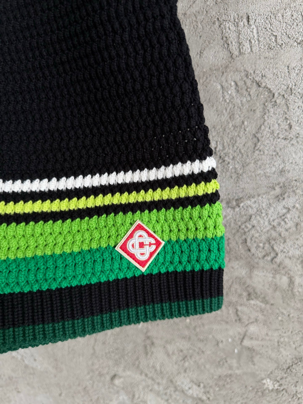Casa B - short crochet vert  2026