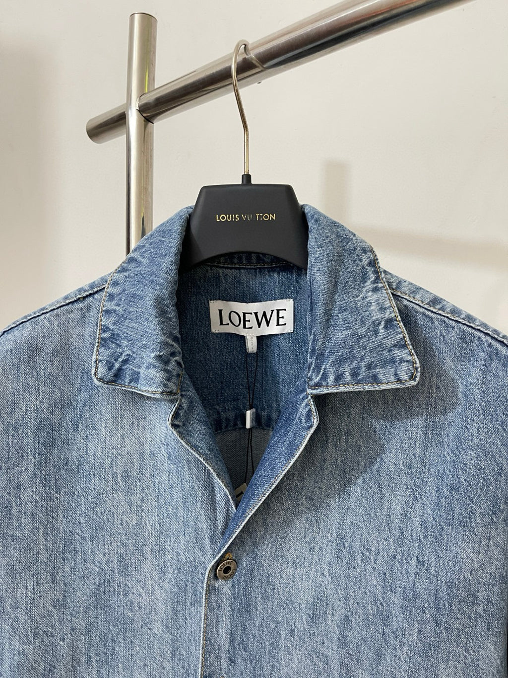 Chemise Anagramme Loew 10/10 bleu Denim