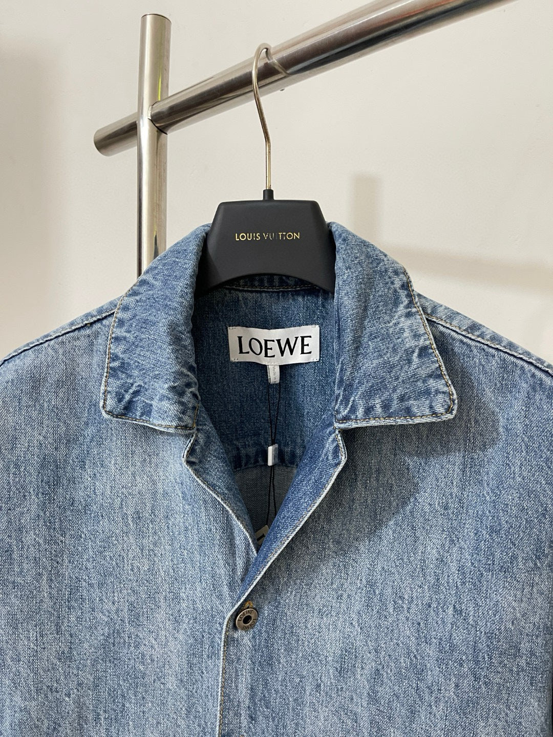 Chemise Anagramme Loew 10/10 bleu Denim