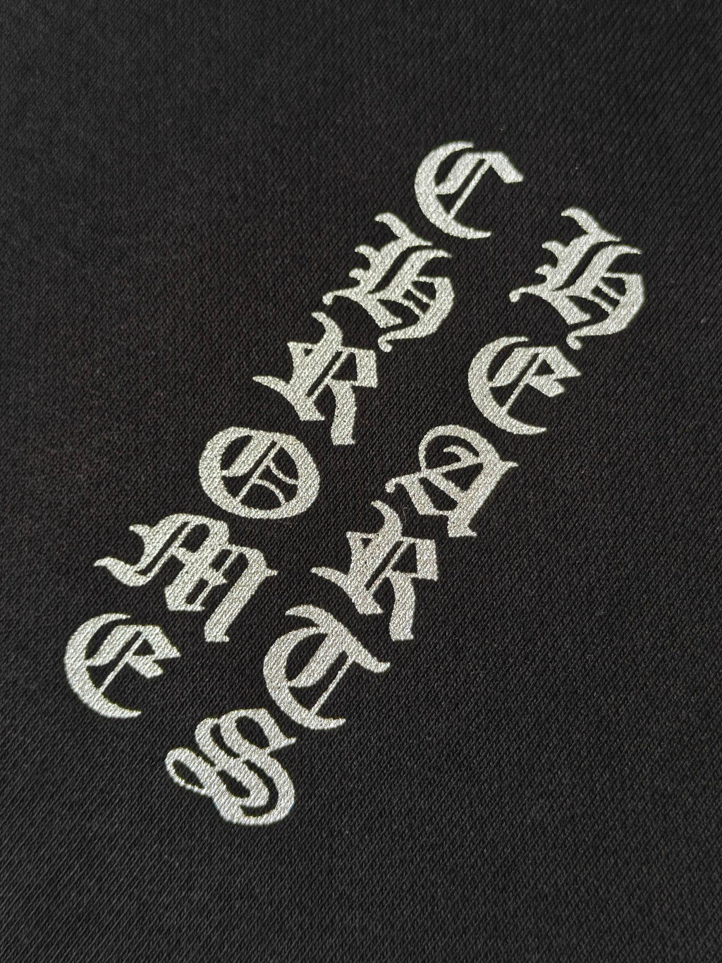 Sweat chrome noir / blanc