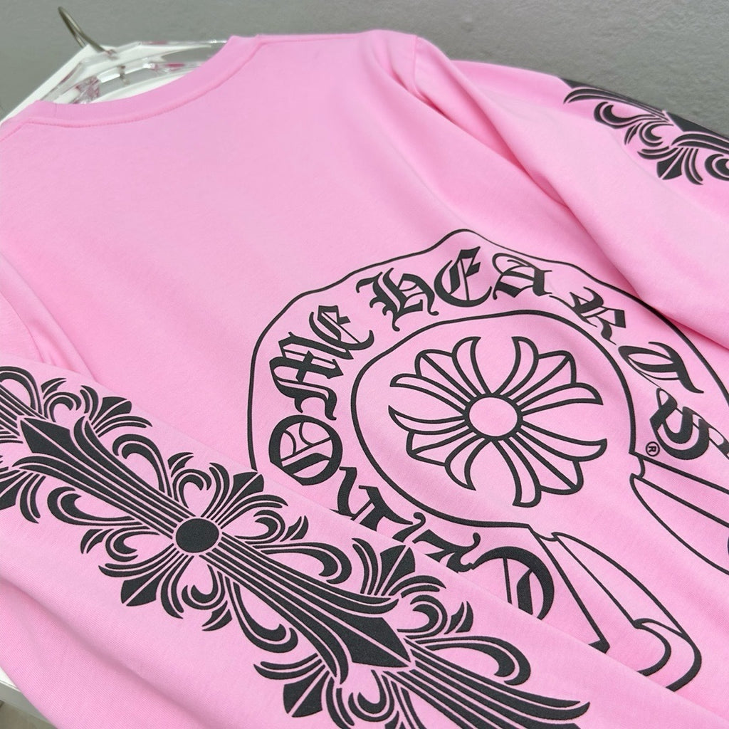 T shirt  Chrome pink long sleeve