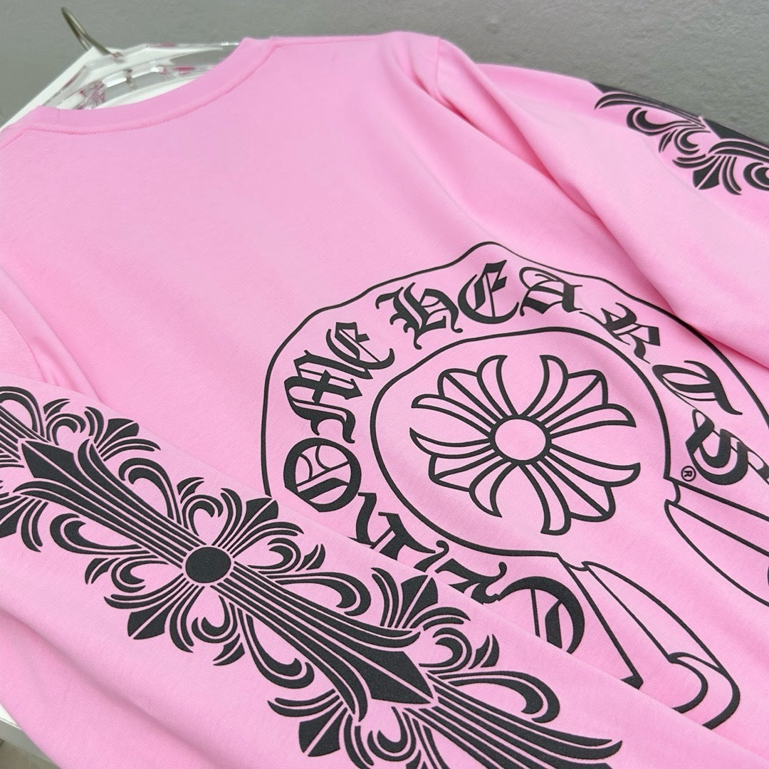 T shirt  Chrome pink long sleeve