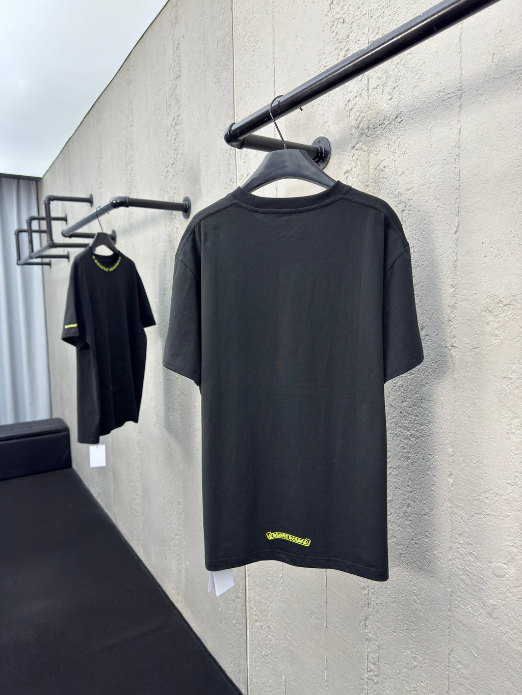 T shirt chrome Black and yellow