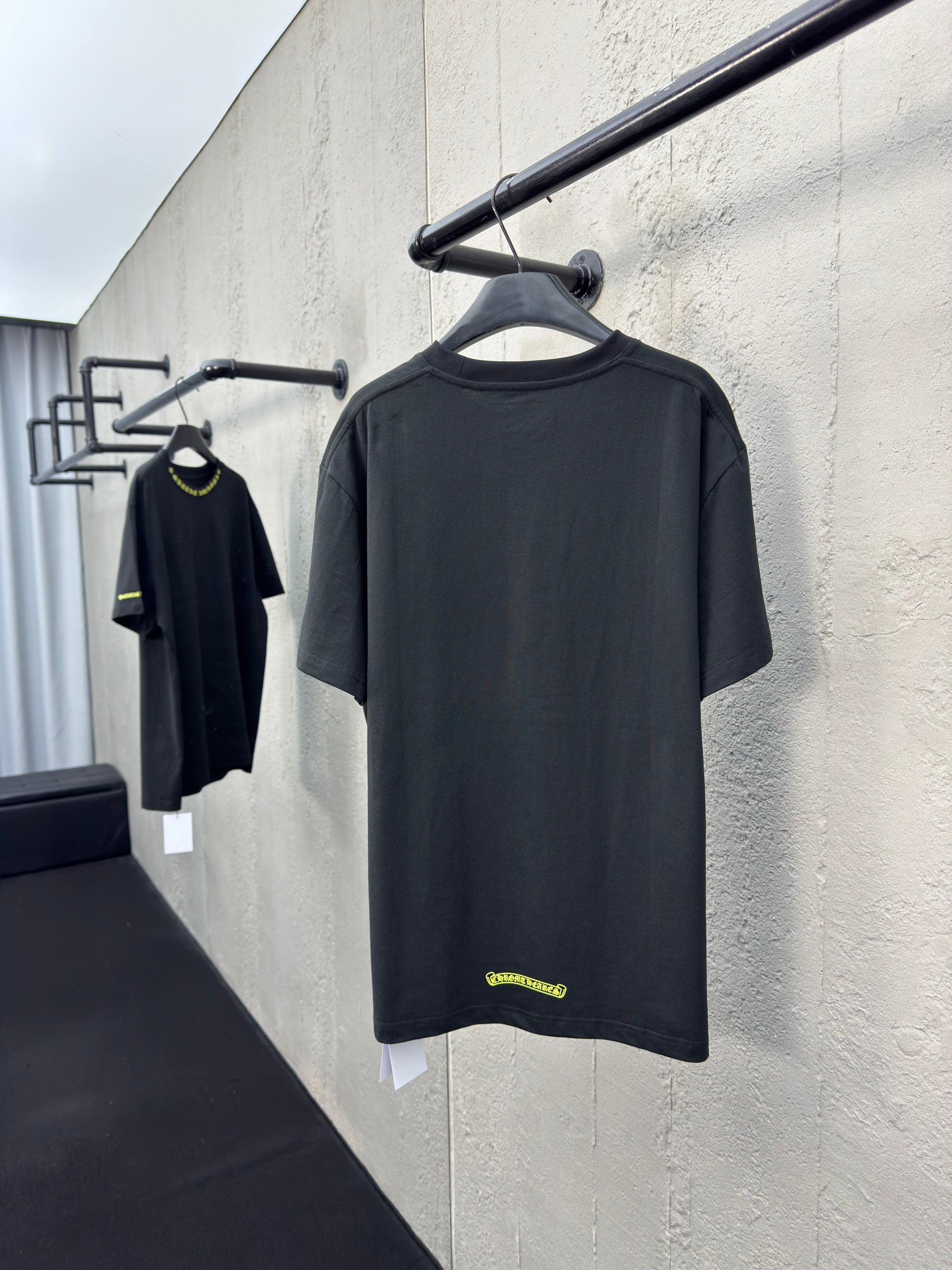 T shirt chrome Black and yellow
