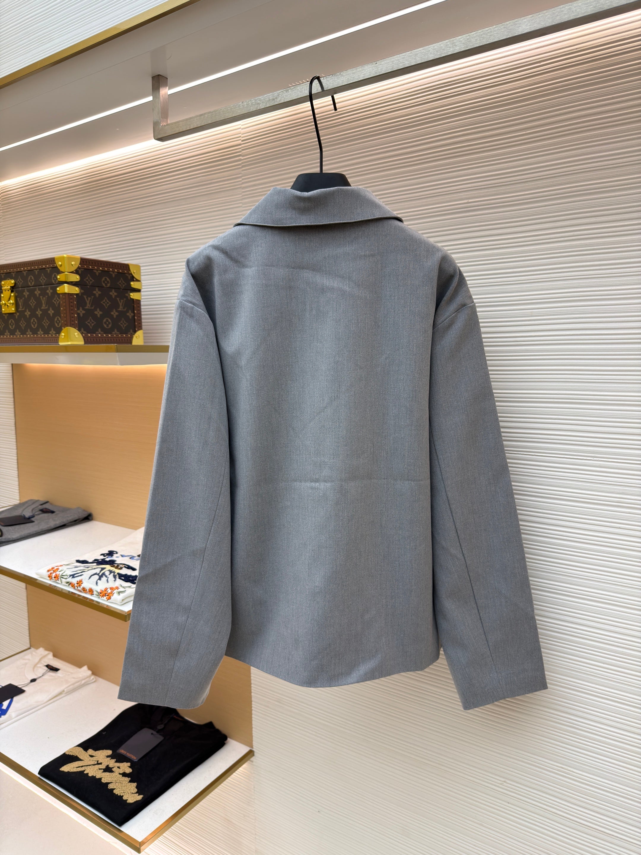 Cardigan en cachemire & laine utilitaire Loew