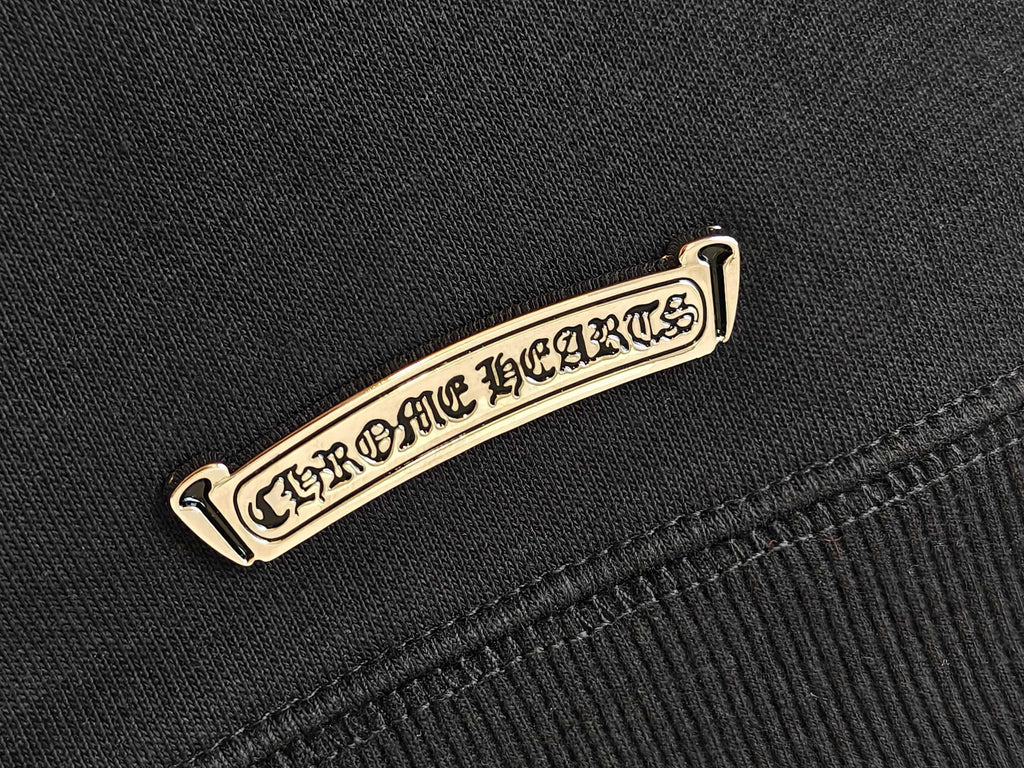 Sweat Zippé chrome black