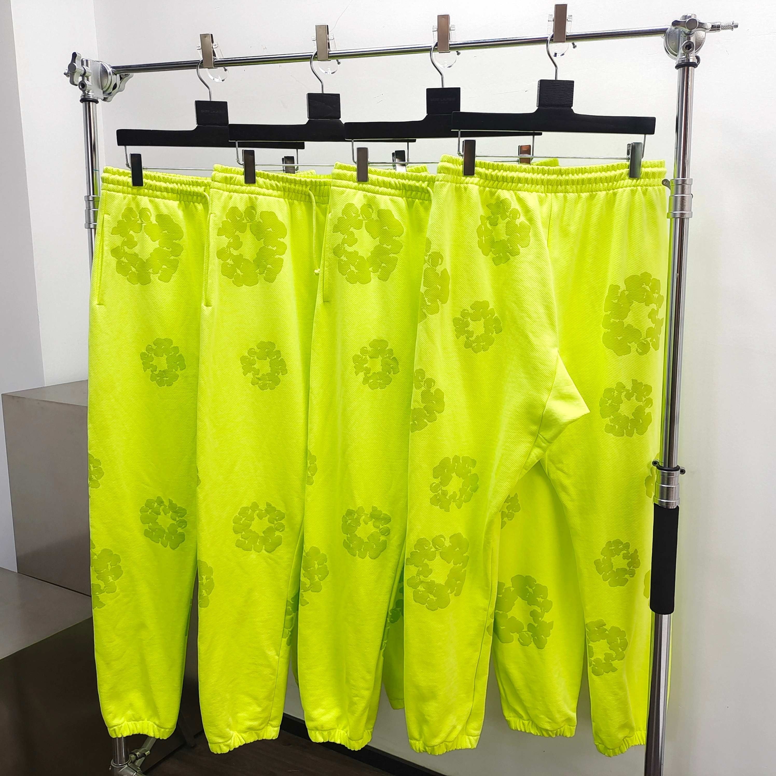 Pantalon Denim.Trs Fluo