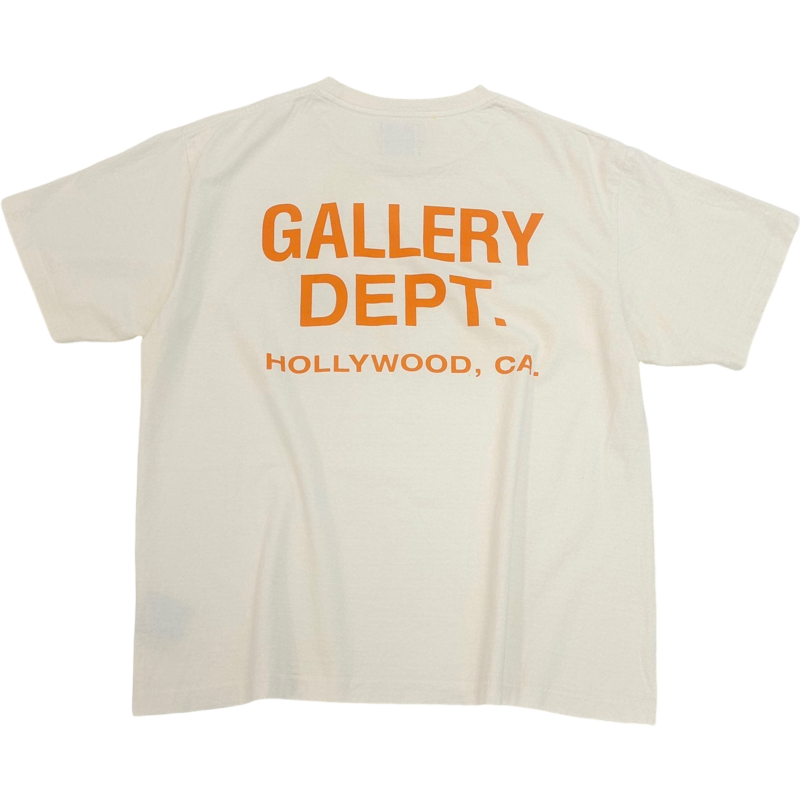 T shirt Gallery blanc cassé avec poche