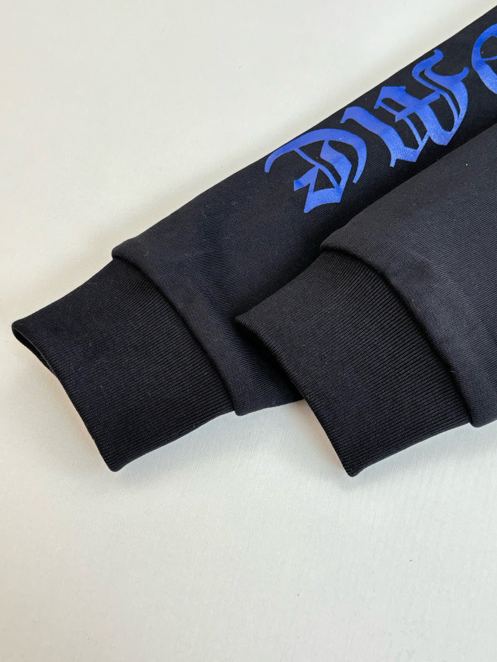 Veste chromé Noir & bleu