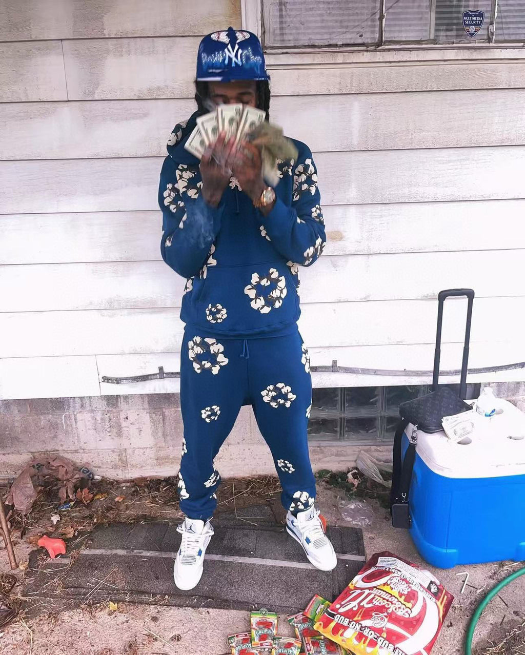 Pantalon Denim.Trs Blue night