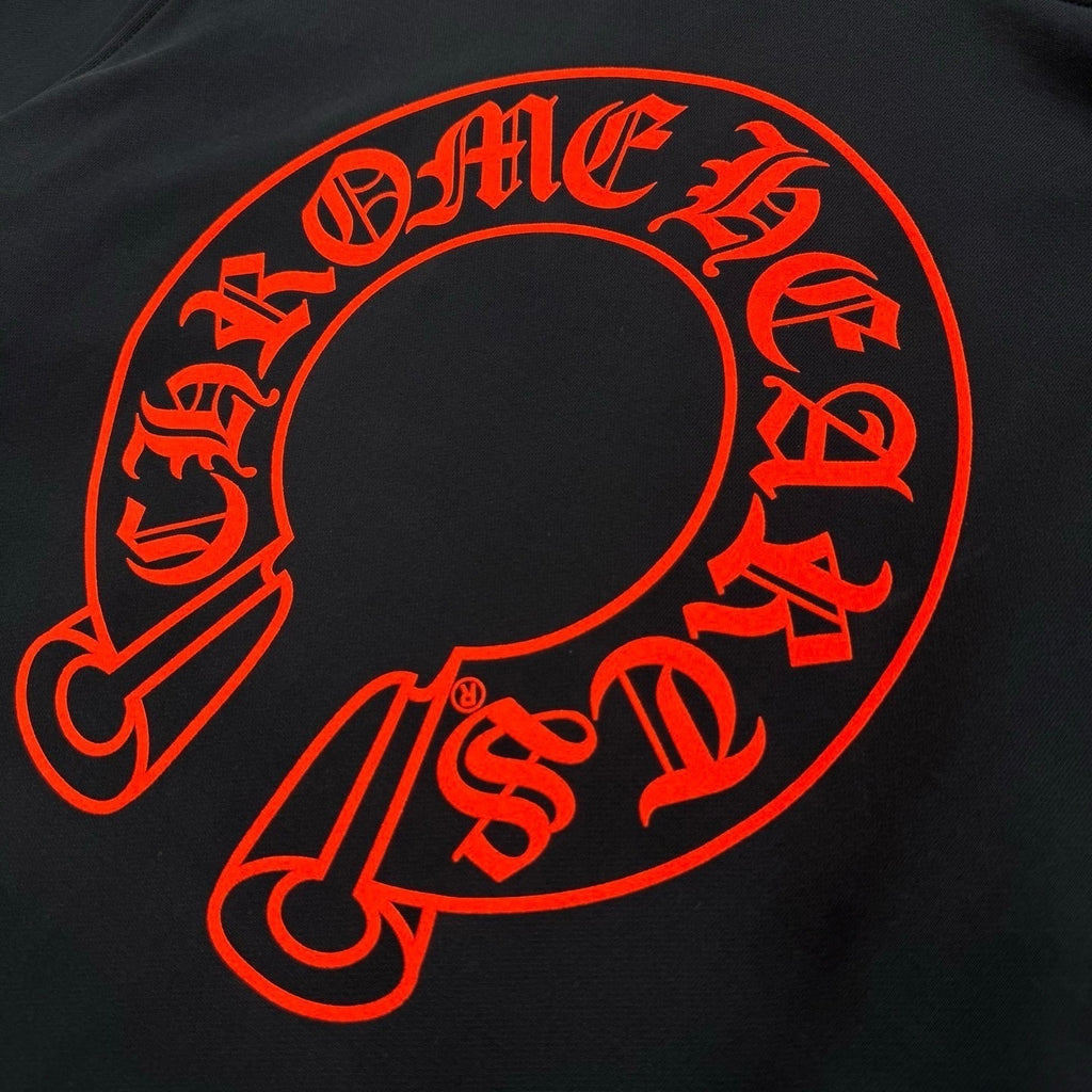 Sweat chrome noir / rouge