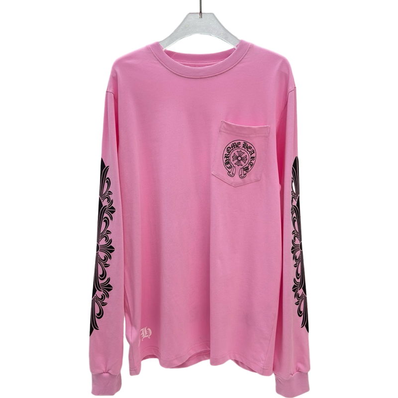T shirt  Chrome pink long sleeve