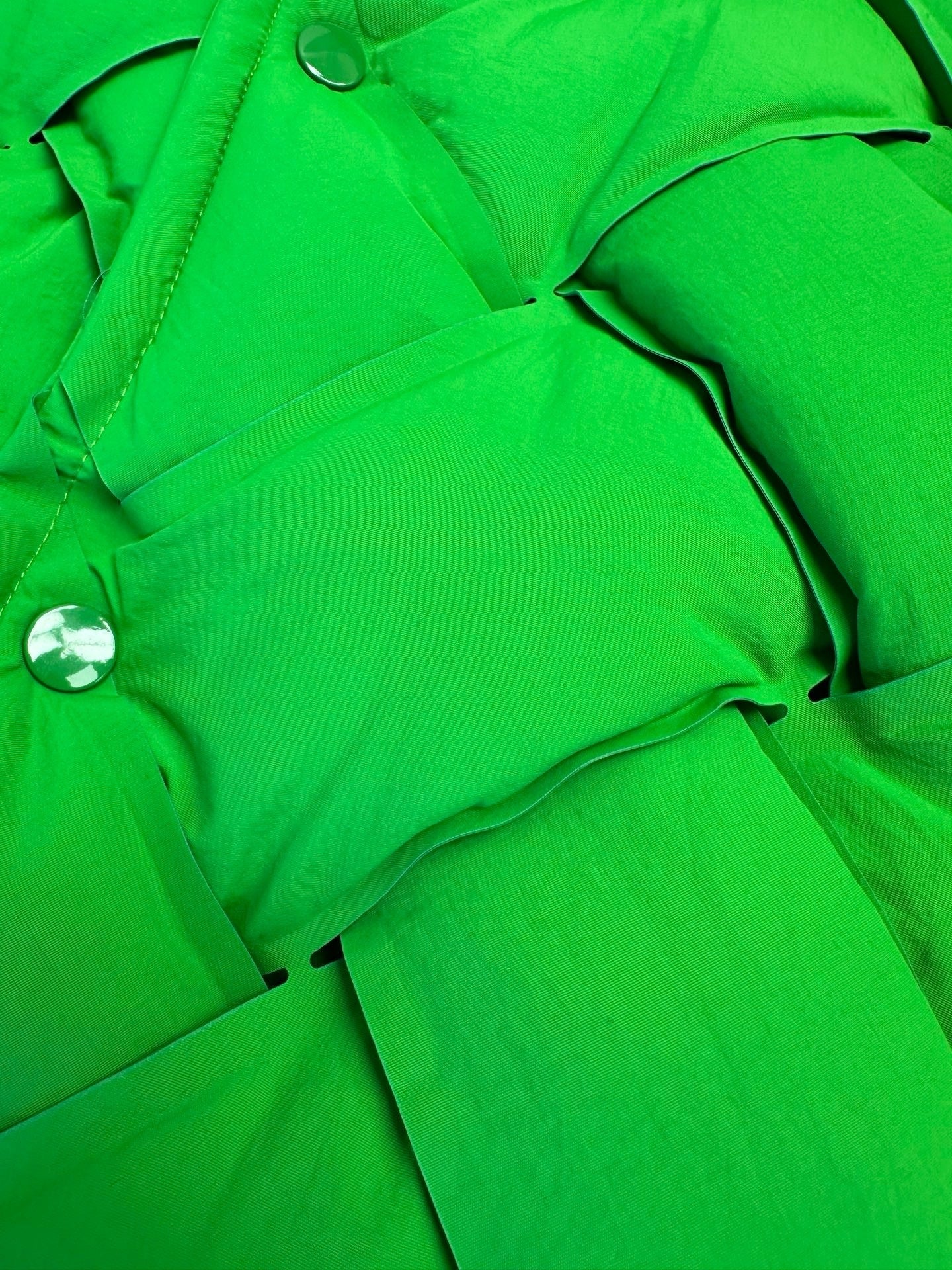 Doudoune en duvet de Canard vert Bottega