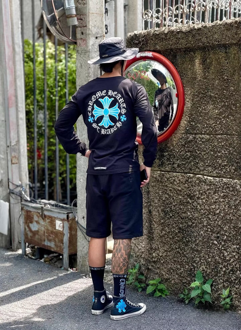 Long sleeve St Barth Triple Cross