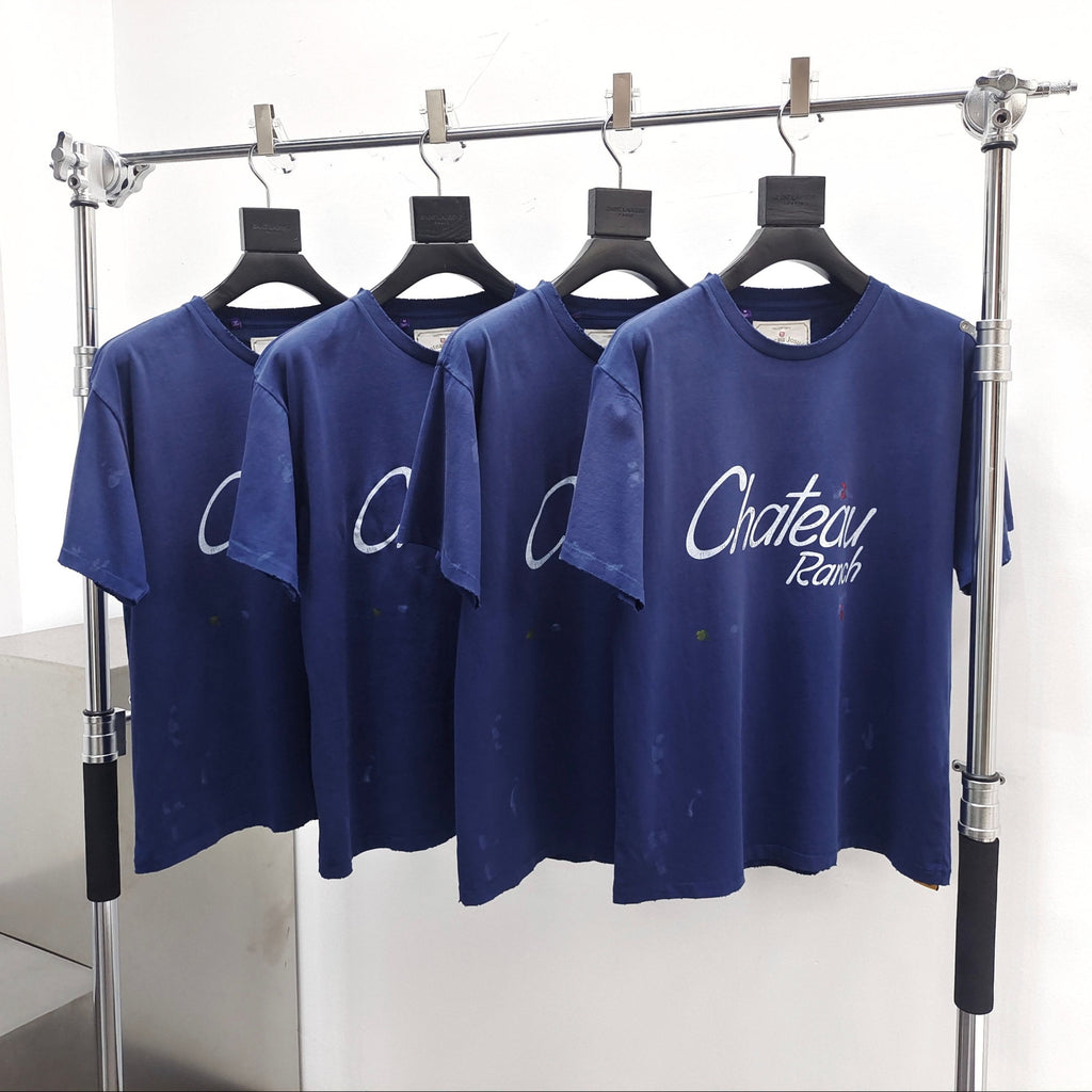 T shirt Bleu marine Gallery peint