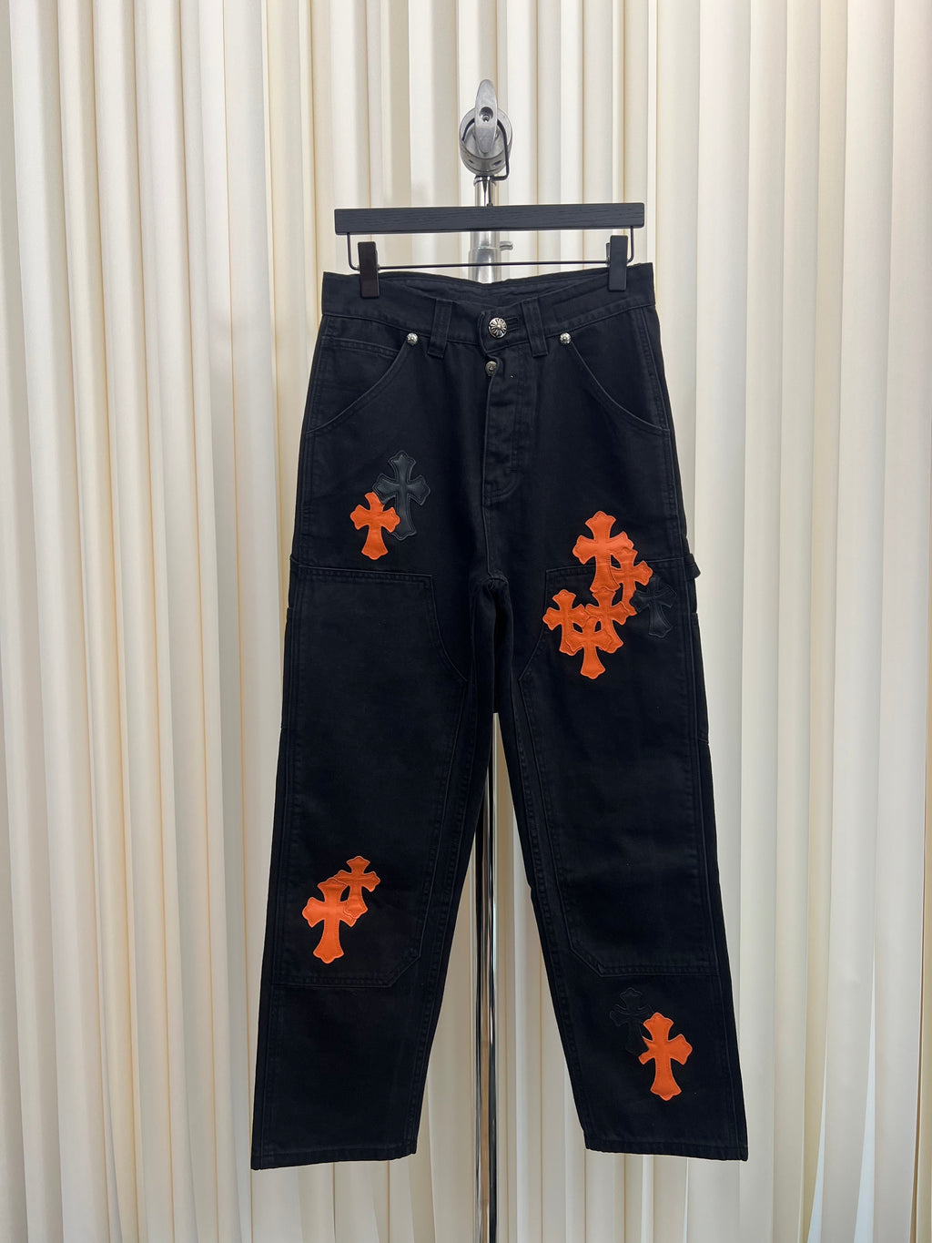 Jean Chrome Black & Orange