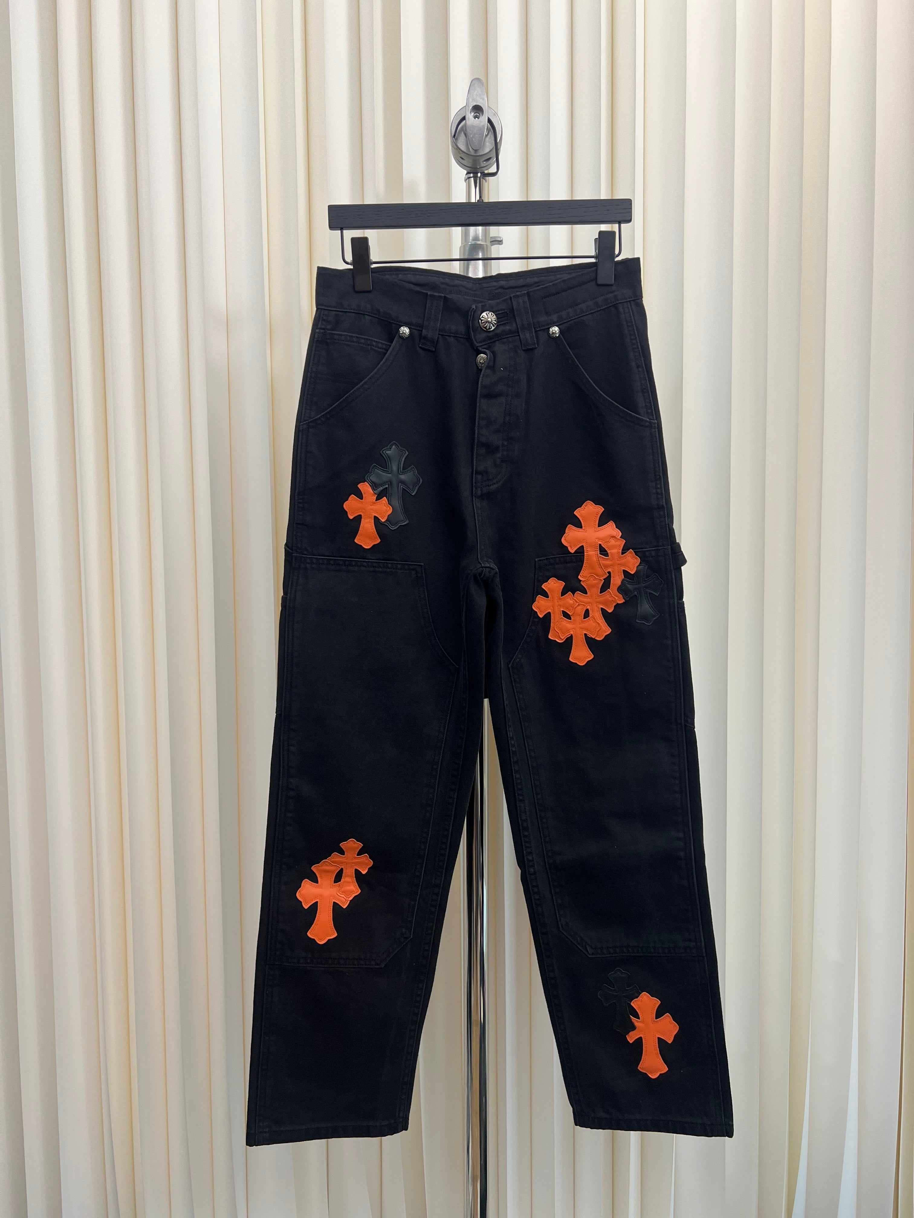 Jean Chrome Black & Orange