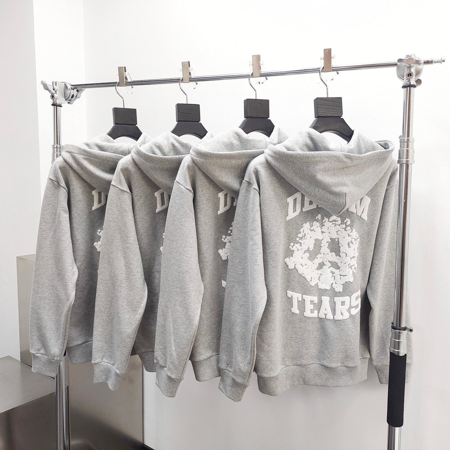 Gilet zippé D.tears grise